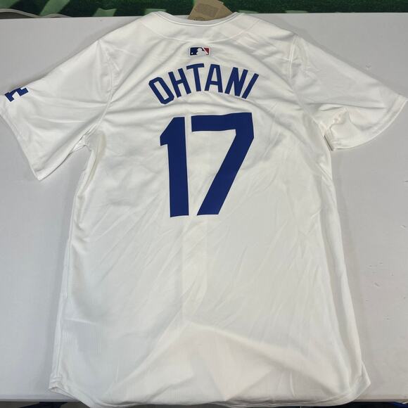 Shohei Ohtani Los Angeles Dodgers Nike White Baseball Jersey - Picture 2 of 2